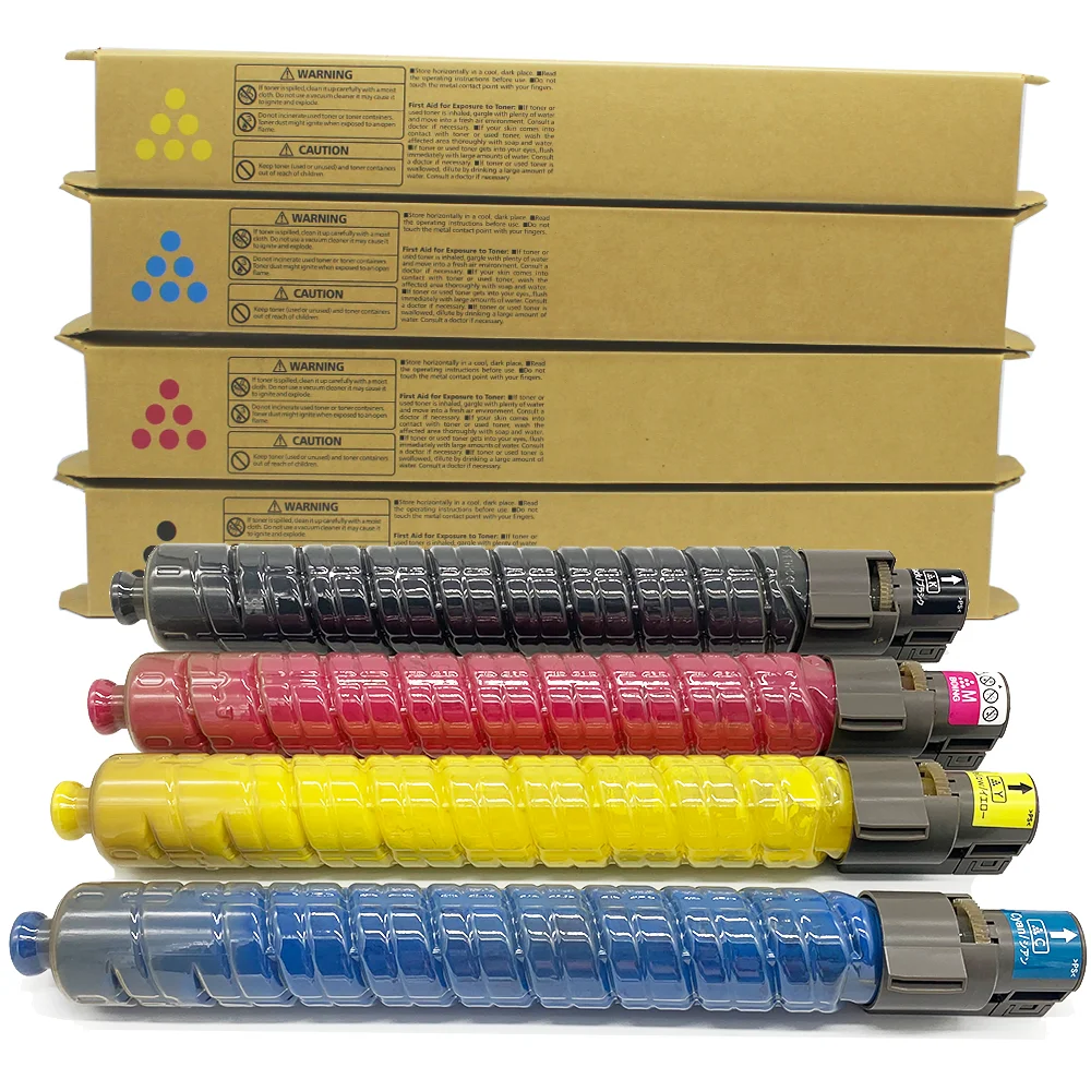 Ricoh C/M/Y/K Toner Cartridges MP C3501 Original Toner Cartridges For Ricoh MP C3501 C3001 C3300