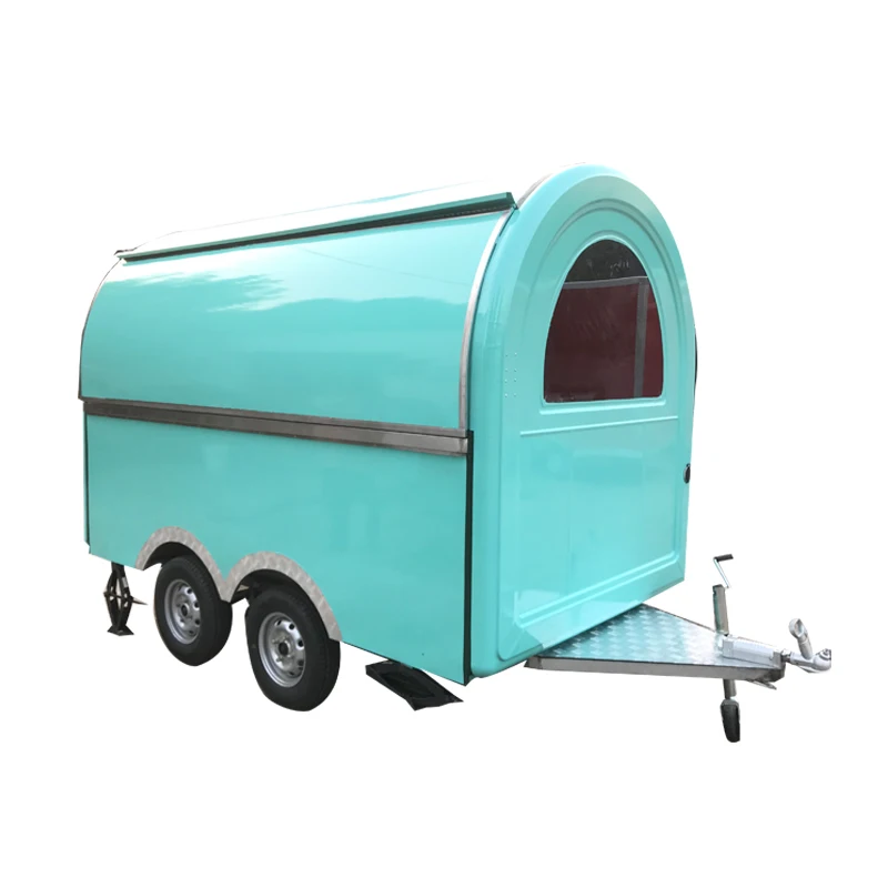 professional festival street hot dog cart/caravan trailer electric switch manufacturing machine /hand push food cart