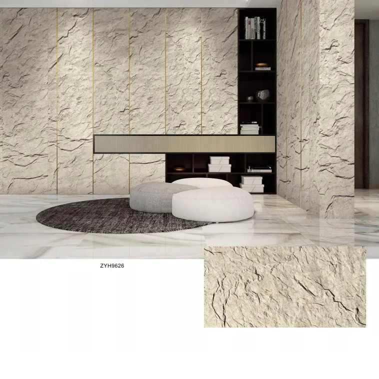 Mcm Ceramic Tile School Hospital Stone Fire-resistant And Crack Resistant Clay Wall Panel Soft Stone Tiles