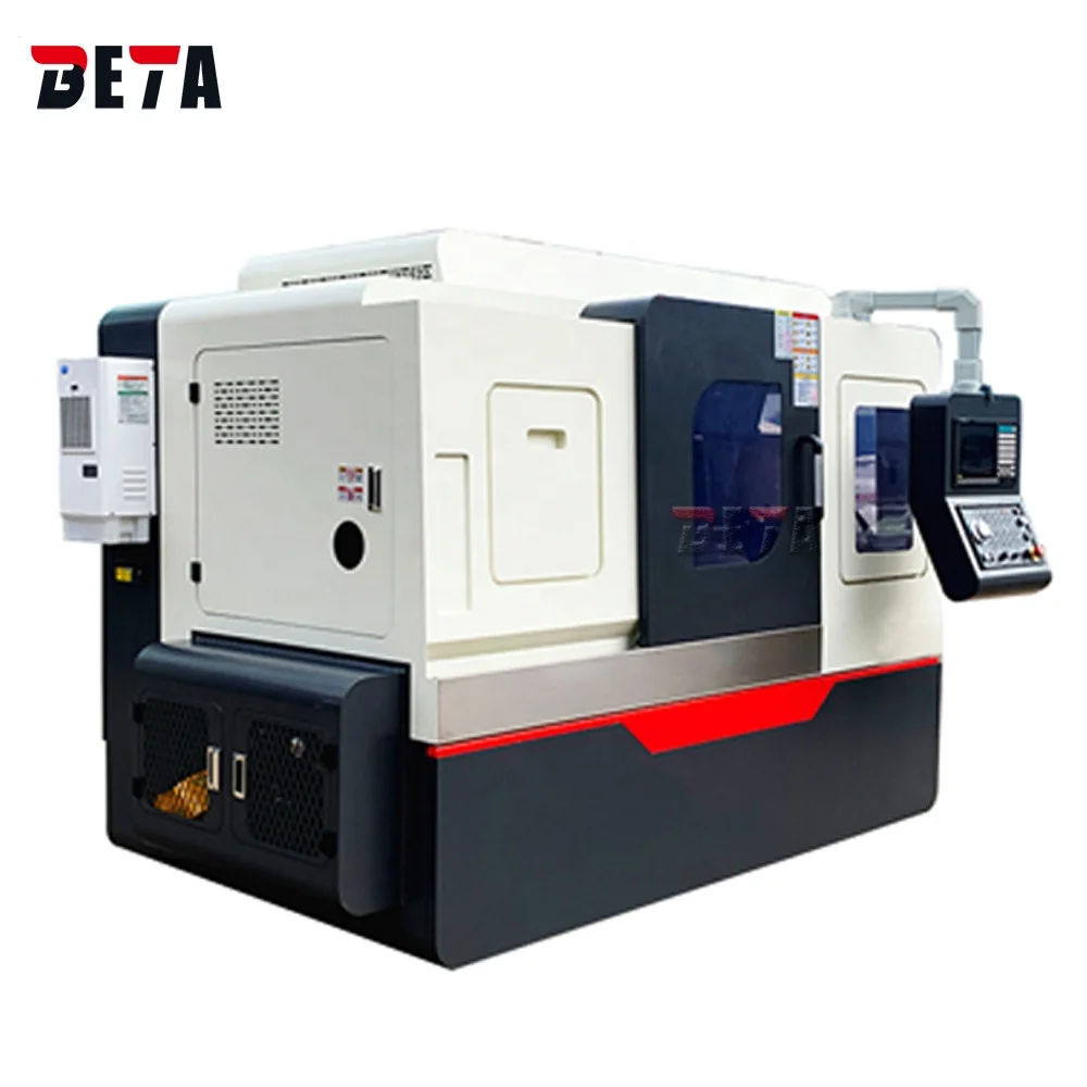 China New CNC Automatic C-axis Living Tool Slant Bed Metal CNC Lathe Machine Y axis