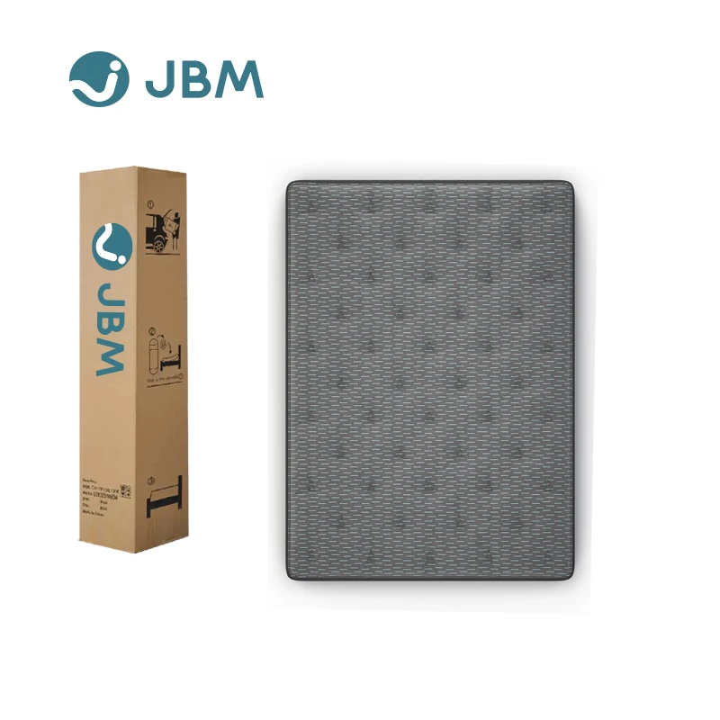 Popular Best seller mattresses pocket spring In a Box pillow top memory foam mattress king queen single size mattress