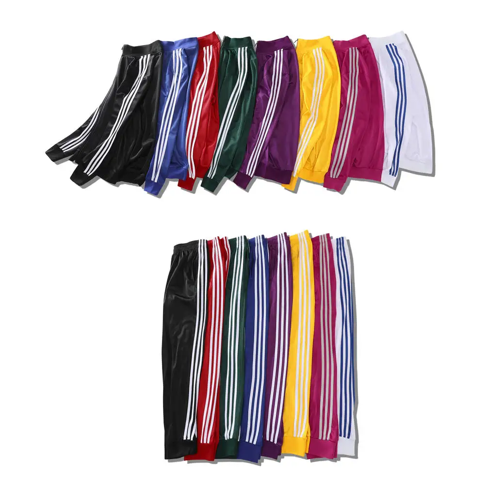 New Custom Sublimated Training Jacket Plain Slim Fit Sets Jerseys Tracksuits Black White Training Suit For Men