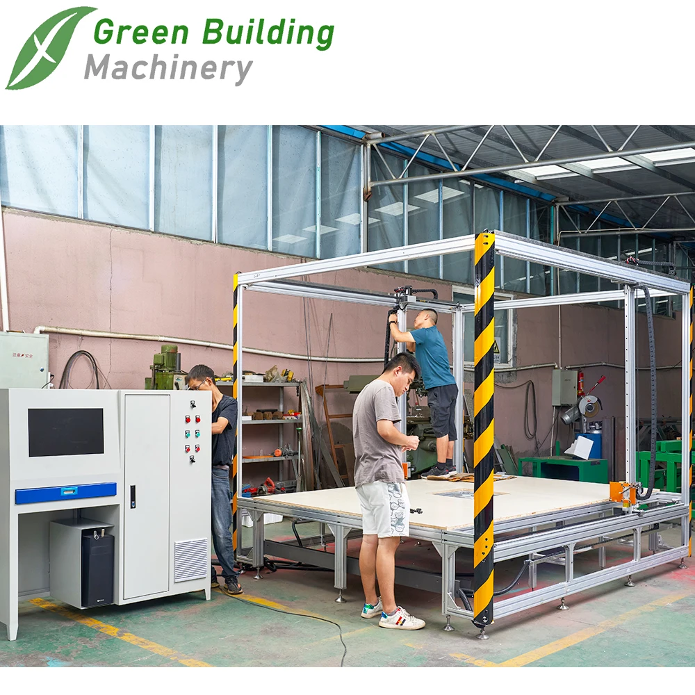 Aluminum alloy CNC foam cutter  for decorative cornice moulding Multi shape decorative cutting machine