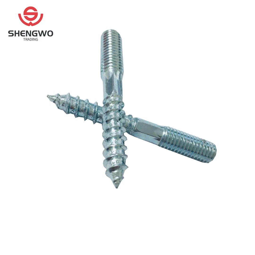Double Threaded Hanger Bolt Dowel Screw