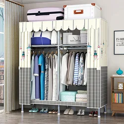 Wholesale Modern Design Bedroom Furniture Home Storage Cloth Cabinet Wardrobe 85cm