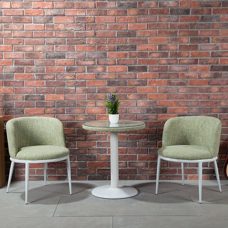 Рекламный обеденный стол, обеденный стул, кофейный стул, набор из трех предметов