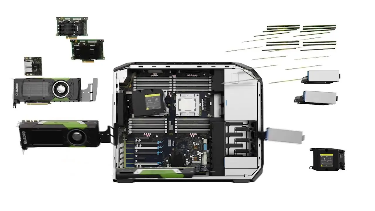 Original Workstation G8 Z4 tower Intel Gold 6130 16GB Ram 300GB SSD TOWER Z8 Worstations