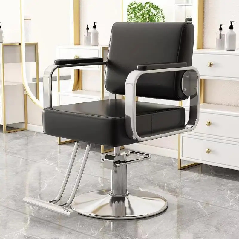 comfortable Rotating Haircut Chair salon station beauty metal salon barber chair