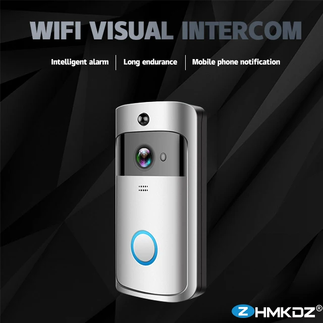 Mingke завод 2-проводной Видео Wi-Fi Home Tuya домофонный звонок по кольцевому объективу умный беспроводной
