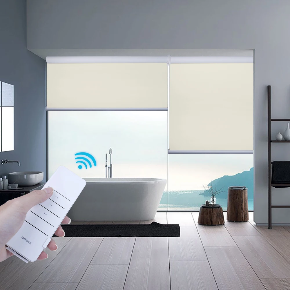 Роликовые жалюзи на батарейках автоматические