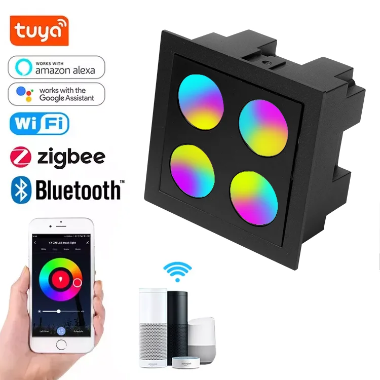 G-Lights Rectangle Recessed Tube Lighting System Aluminum Indoor 8watt Led Ceiling Grille Lamp