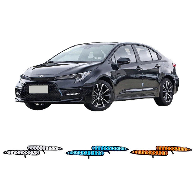 Professional Led Daytime Running Light For Toyota LEVIN CVT 2021 2022 Fog Lamp Turning Light