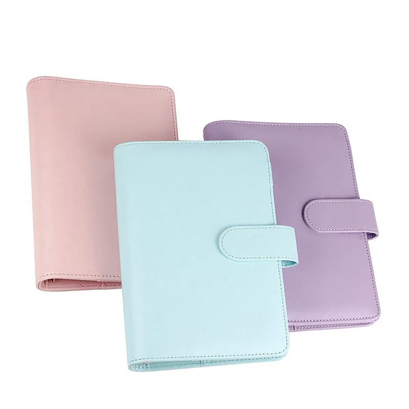 12-упаковка, прозрачные пластиковые конверты для переплетения, прозрачные, недорогие конверты, система планировщика A6, Бюджетный переплет, кольцо для переплетения