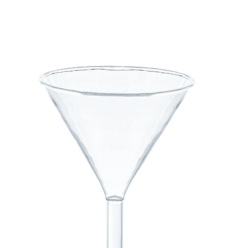 Лабораторная поставка, боросиликатное стекло 3,3, треугольная воронка, стеклянная коническая Воронка 40 мм, 50 мм, 60 мм, 75 мм, 90 мм, 100 мм, 120 мм, 150 мм