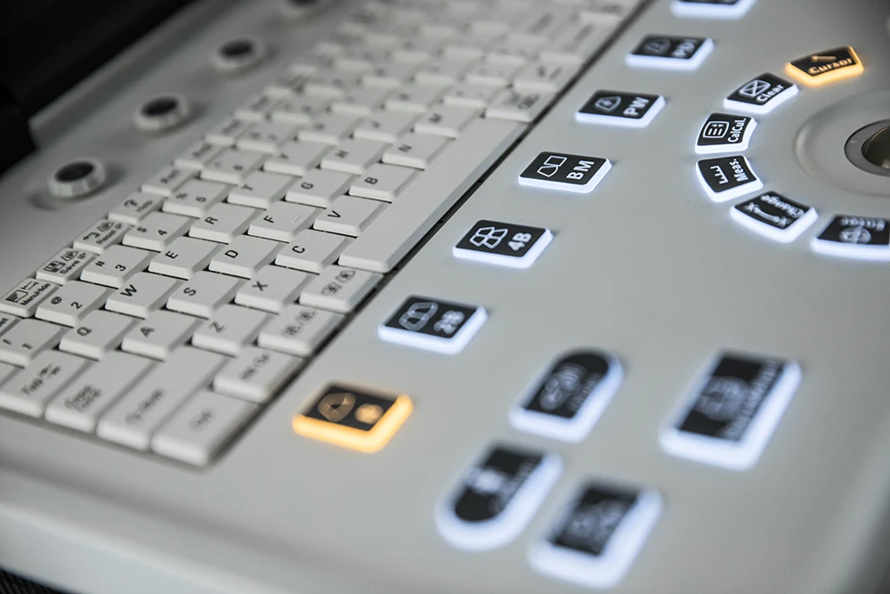 15' High resolution LCD Monitor Vet Animal Color Doppler Ultrasound Machine