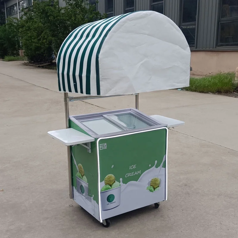 Customized battery mini Fridge Cart with Wheels and Storage, Bar Cart with Mini Fridge, Container Store Refrigerator Stand