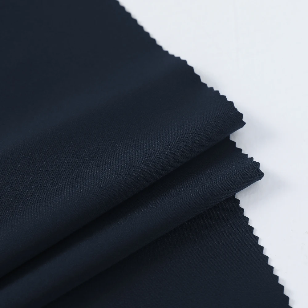 2021 New Design Environmentally Friendly Fabric Pure Color High Stretch Microfiber Yoga Fabric