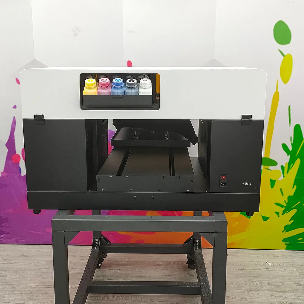 Funsun двойной 4720 i3200 промышленные головки DTG принтер CMYK белая большая платформа 3850 футболка печатная машина для футболок на