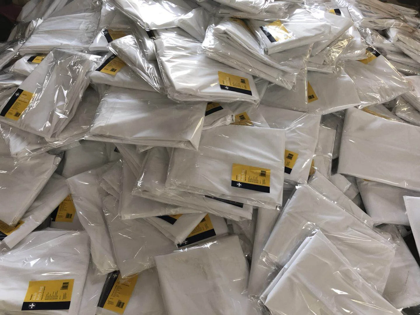 Biodegradable PEVA Cadaver Dead Body Bag Mortuary Corpse Bag