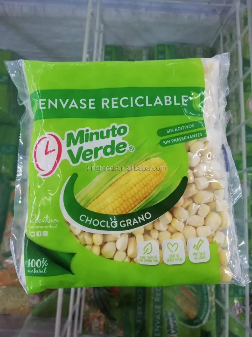 2024 New Season Frozen Whole Kernel Sweet Corn Frozen Vegetable in PE Bag Factory Price High Quality from Manufacturer 1KG