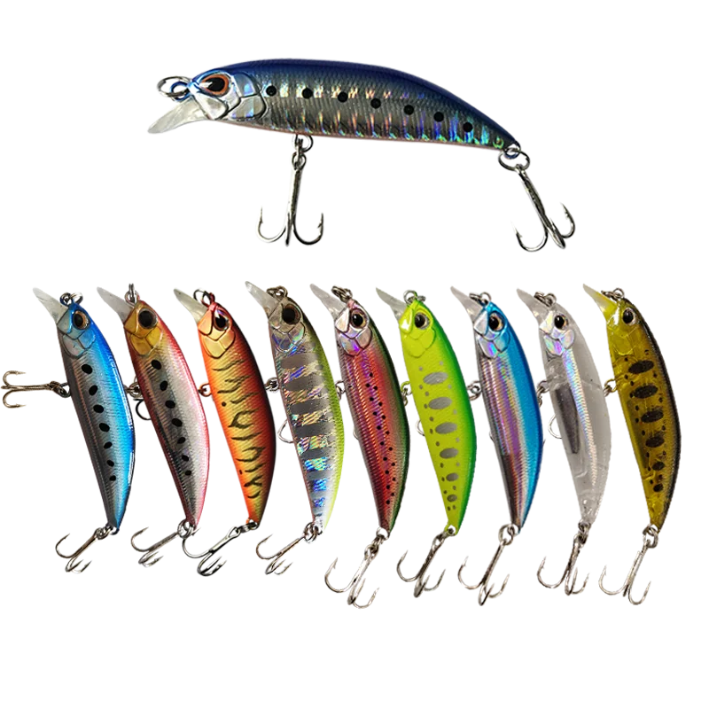 New Design Wholesale Artificial Bait Floating Jerkbait 12 Colors fishing lures minnow for fishing