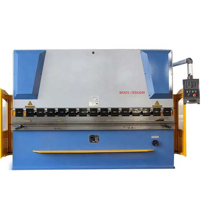 63Ton Metal Steel Sheet Plate Bending Machine WC67Y/K NC Hydraulic Press Brake For Metal Working