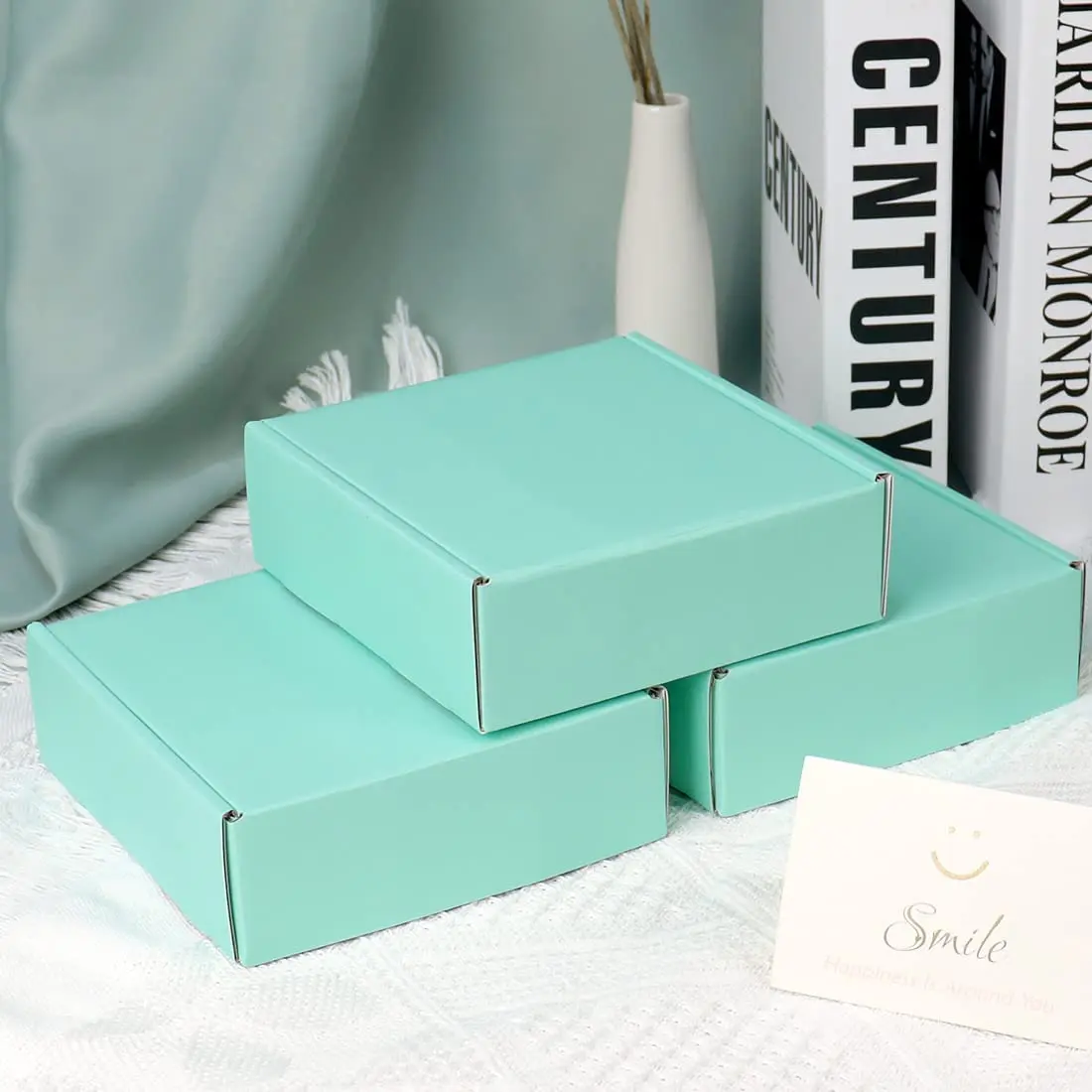 Eco Friendly 4 Color Printing Corrugated Box Shoes Packaging Shipping Boxes