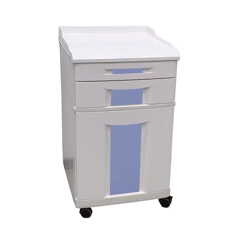 MN-BL006 медицинский шкаф мобильного типа больничный с 2 ящиками