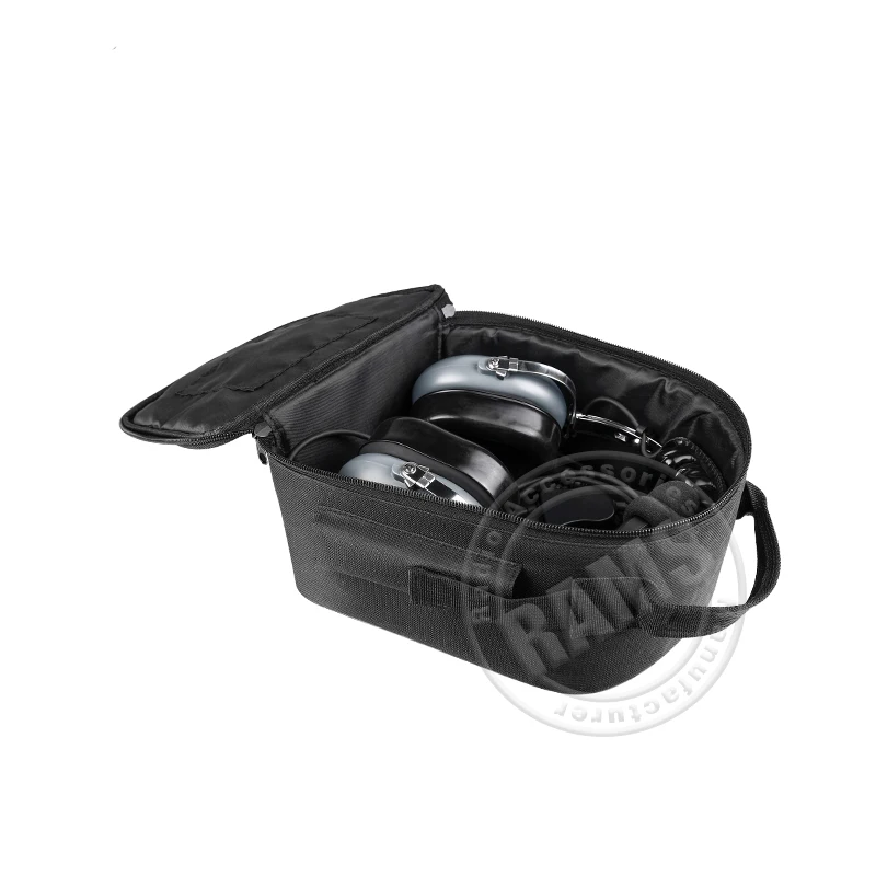 Portable Pilot aviation headset bag- black
