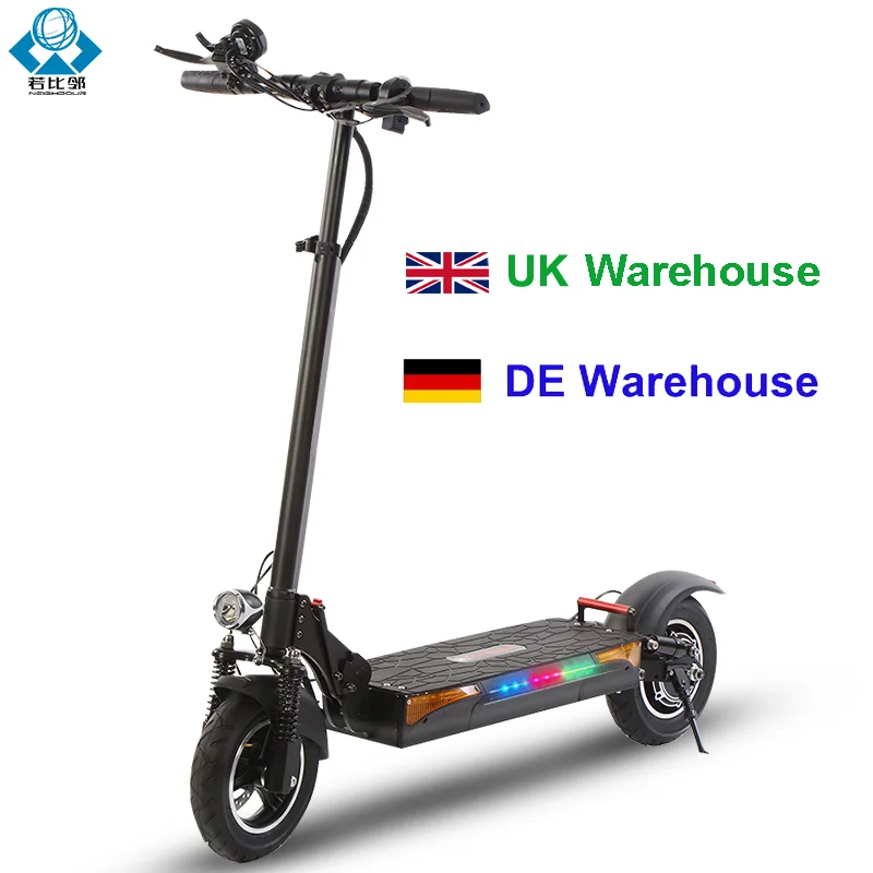 Foldable 500W Electric Scooter Dual Motor Powerful Adult 55KM Dualtron Storm Riding Mileage Electric Scooter Free Shipping