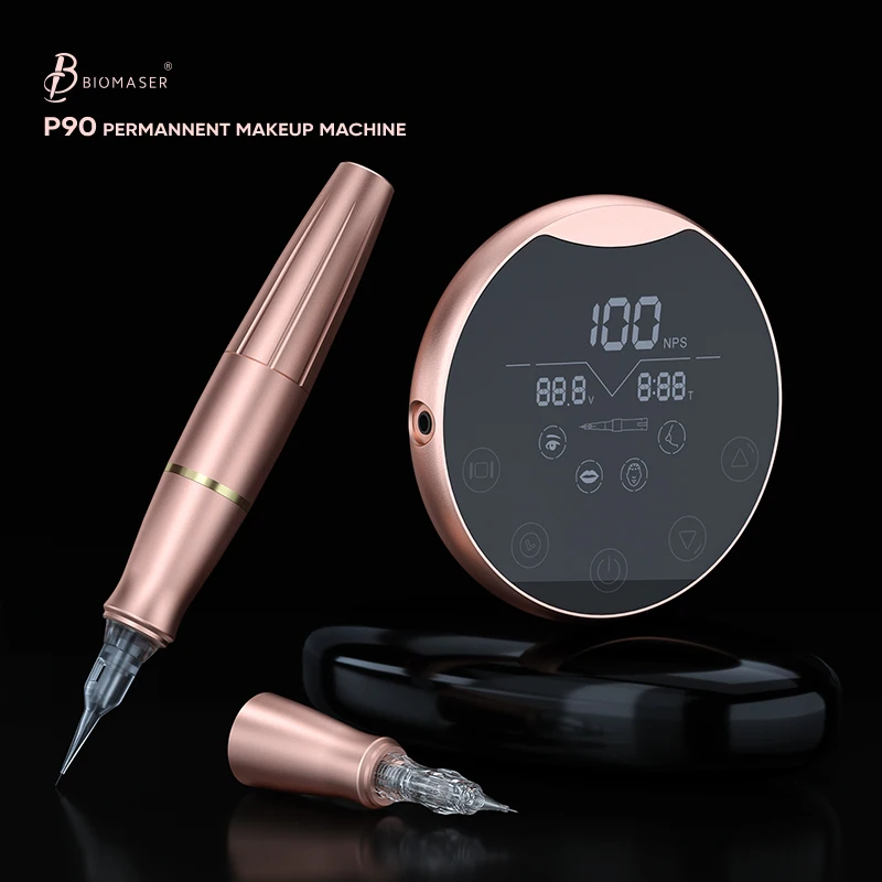 Biomaser оптовая продажа Dermografo P90 Полуперманентная машинка для макияжа и тату набор бровей подводка губ