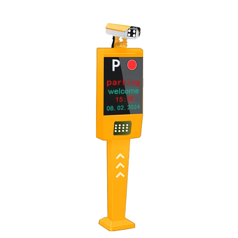 Automatic Gate Parking System Car Park Solutions Integrated With Lpr Parking System Software And Car Parking Management System