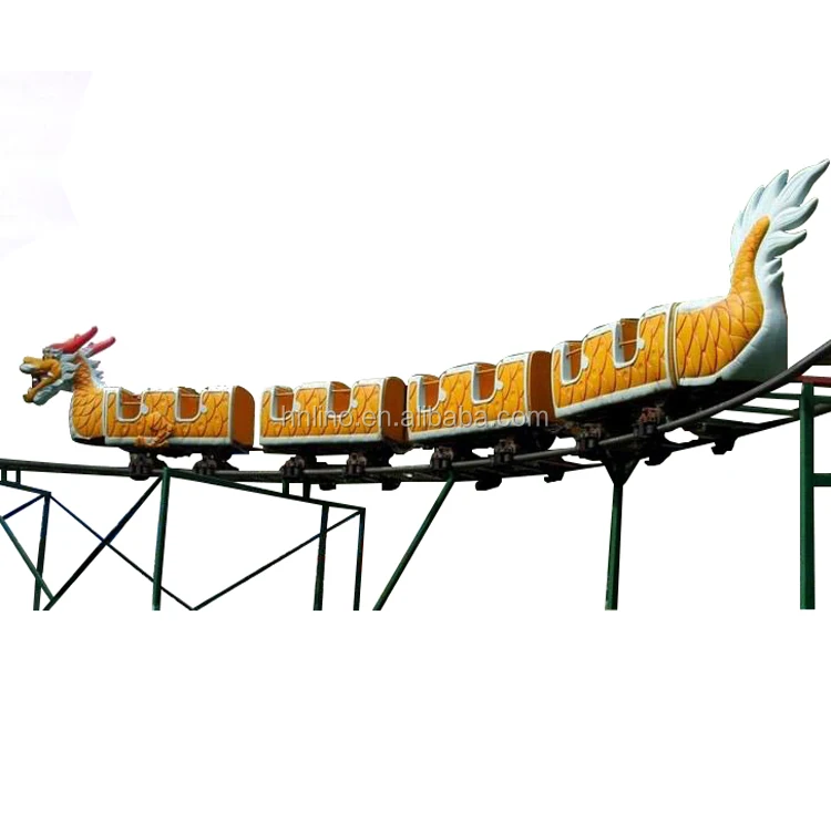 Amusement Park Rides Electric Train Attraction Luna Dragon Roller Coaster Fun