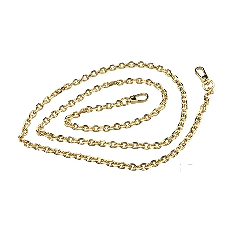 High Quality Metal Aluminum Gold Chains For Bags Accessories Purse Shoulder Handbag Chain Strap