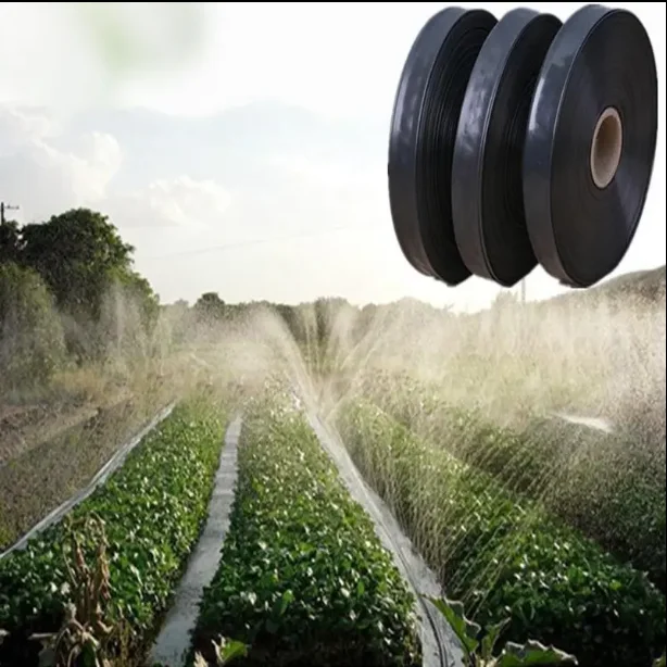 Agricultural Watering Irrigation System Pe Hose Farm Spray Irrigation System Tube Micro Flat Spray Hose Plastic Irrigation Pipe