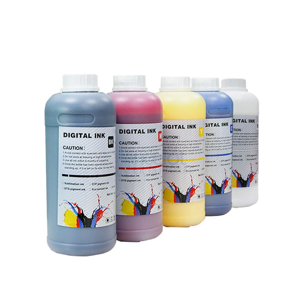 dtf ink manufacturer dtf printer ink for t-shirt printing i3200 xp600 high quality no clog dtf ink 1000ml