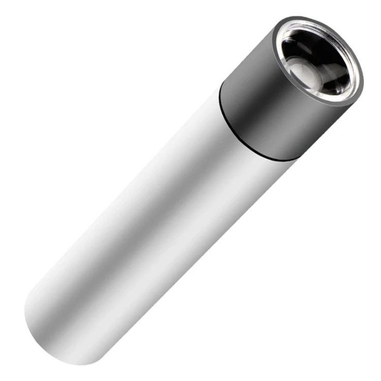 IP44 Waterproof Flash Light Small Portable Flashlight Rechargeable Power Bank Torch Light