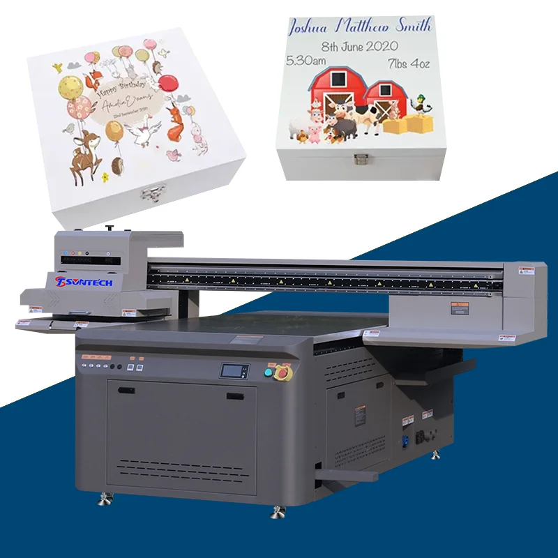 Good Price With suntech 1216 Large Format Uv Printer Industrial Uv Flatbed Printing Machine