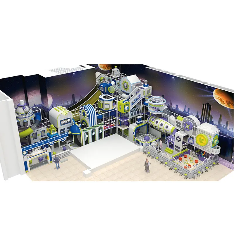Ball Pool Large Trampoline Interactive Games Kids Safety Playpen Indoor Playground