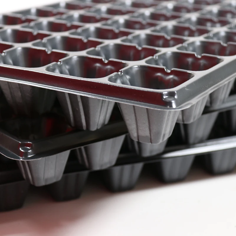 Wholesale 50 Cells PET Plastic garden propagation tray plant seedling