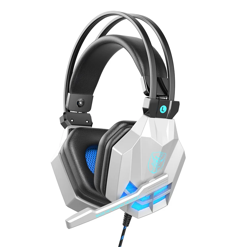 Wholesale gaming headsets 3.5mm audio rgb headset usb wired pc gaming headphones computer headsets gaming with microphone