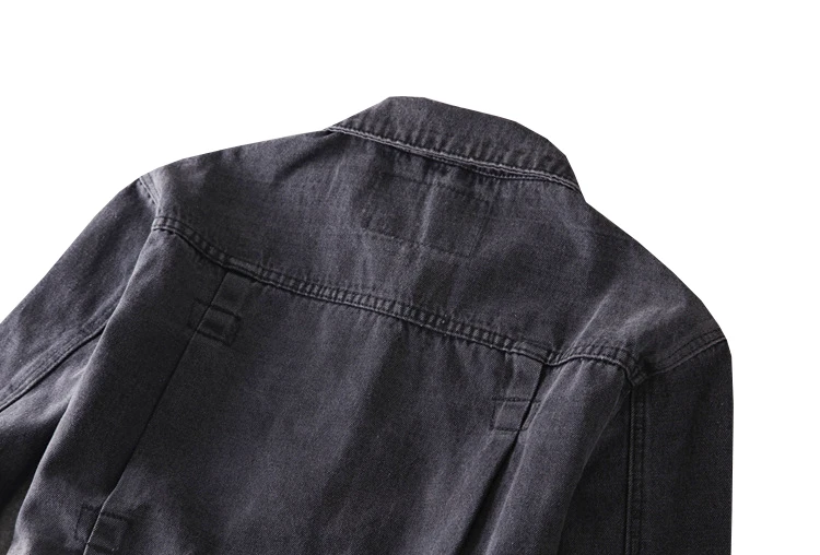 
High Street Men Denim Jackets Male Fade Outdoor Fashion Wholesale Motorcycle Jean Jackets 