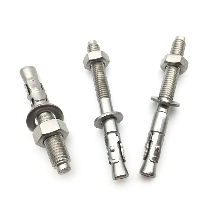 High Quality M16 M20 M22 M24 M25 stainless steel galvanized expansion wedge anchor