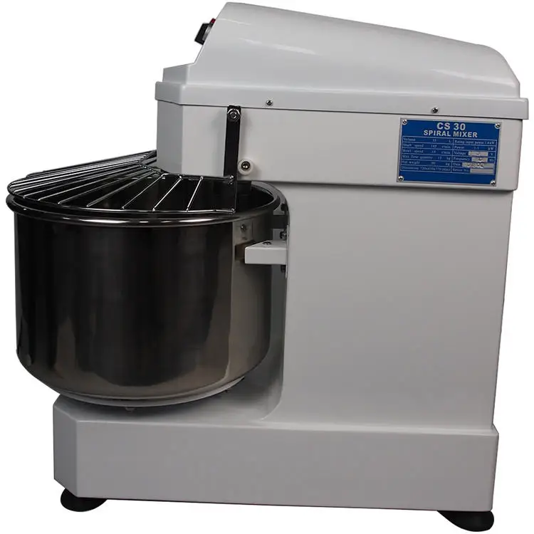 factory price 50kg petrin boulangerie baking spiral dough mixer