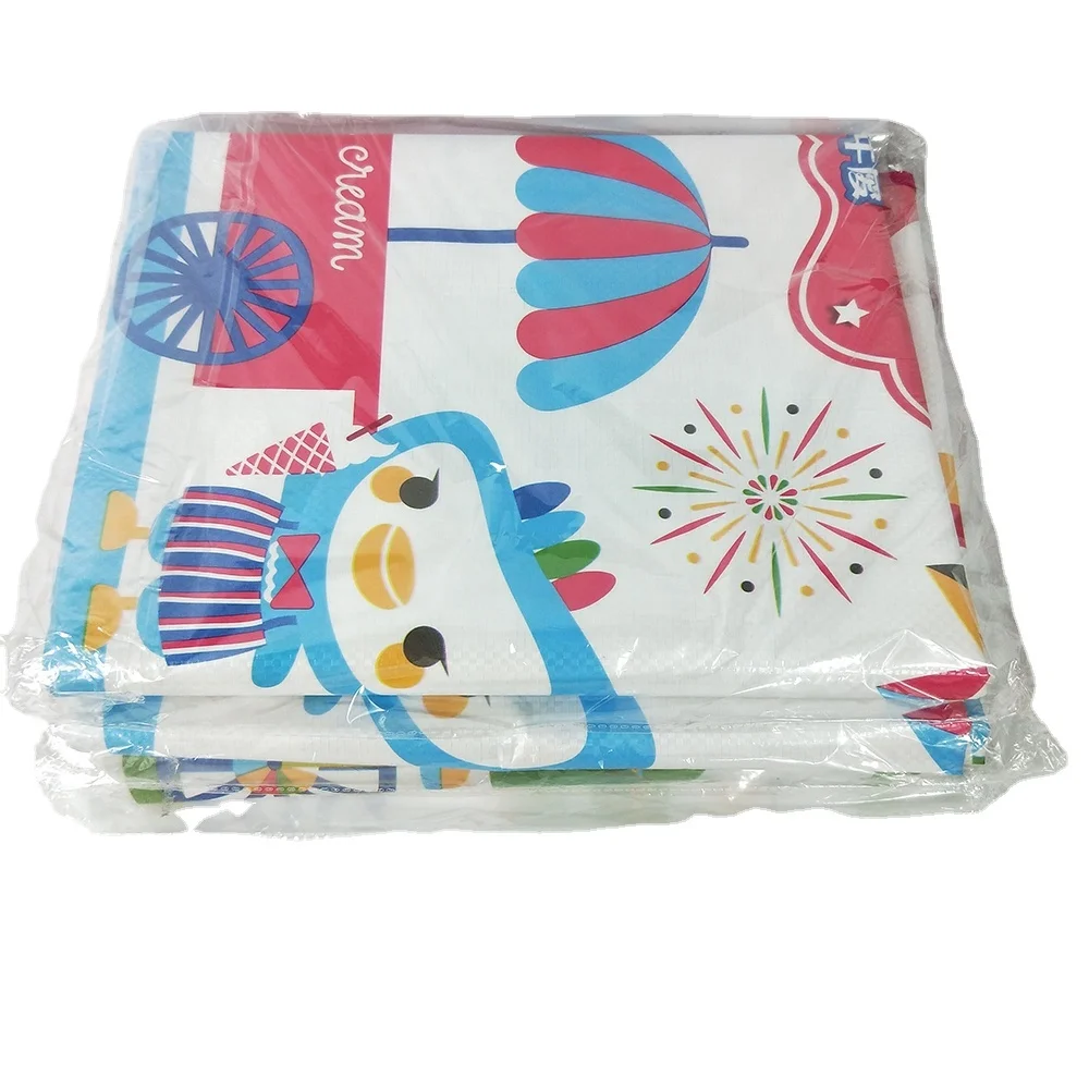 Wholesale outdoor camping portable PP woven beach mat