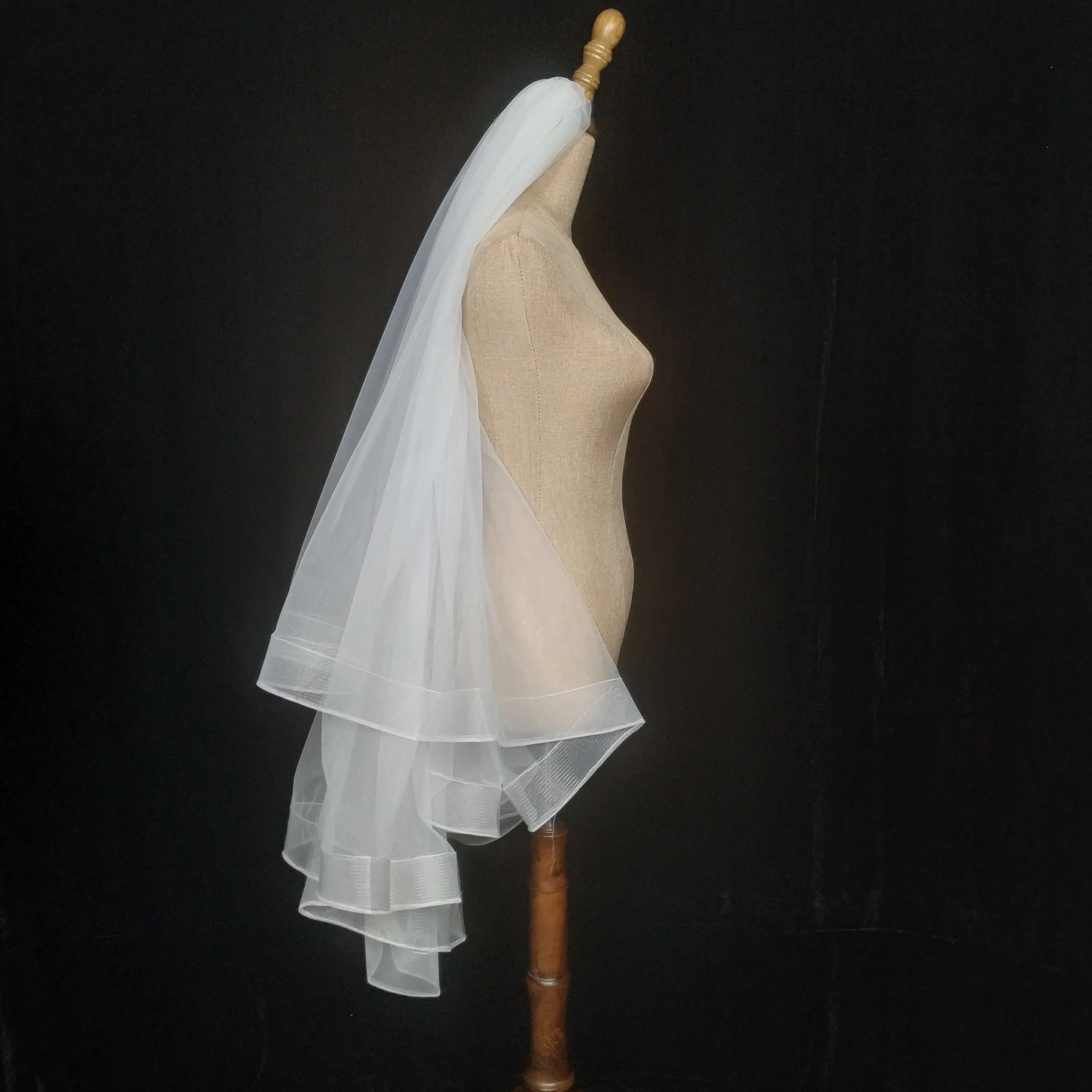 
200cm Natural style durableSimplified Wedding Veil Bridal Wedding Accessories Veil 