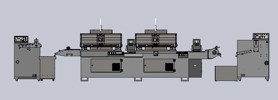 SY-II-420 сервопривод управления Silkscreen печатная машина для клейкой наклейки