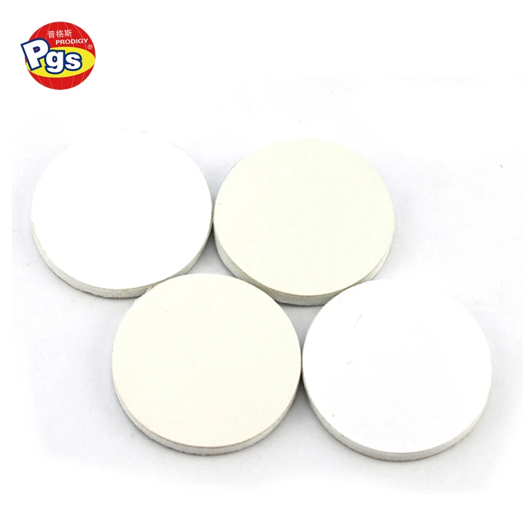 Protector Round White Self Adhesive Wall Guards Stopper Door Handle Bumper Stop