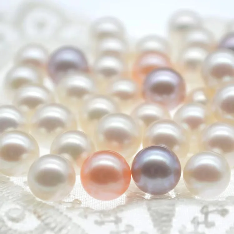 Wholesale Freshwater Seed Pearl Strand White 2.5-12mm Round Loose Pearl for Jewelry Making