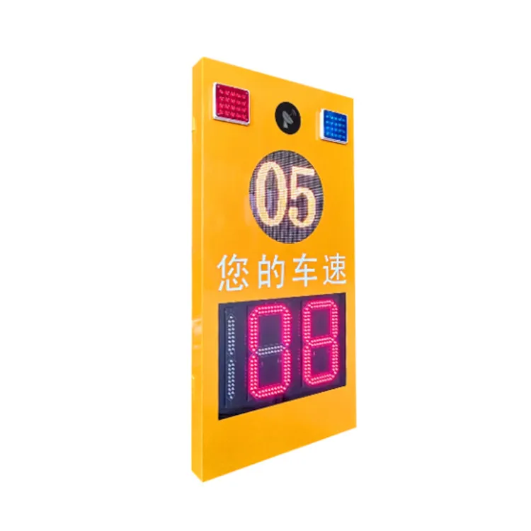 solar powered traffic speed radar sign digital car radar speed detector